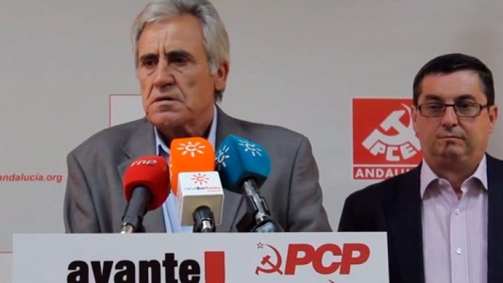 Comício de amizade entre o PCP e o PCE