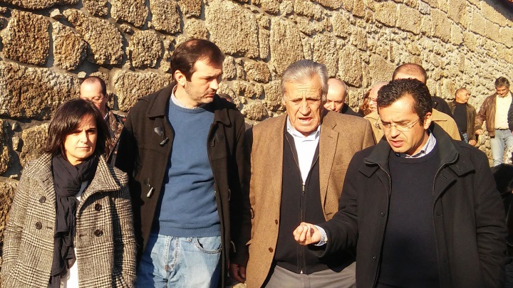 Jerónimo de Sousa visita Presépio de Priscos