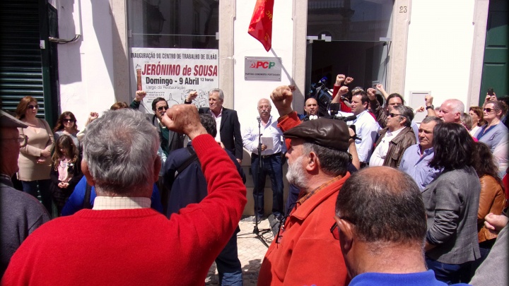 Inauguração do Centro de Trabalho de Olhão do PCP