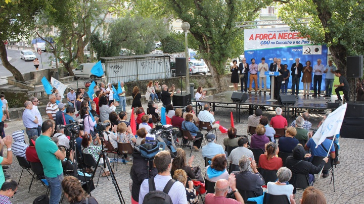 Mais força à CDU nos concelhos de Sintra e Loures