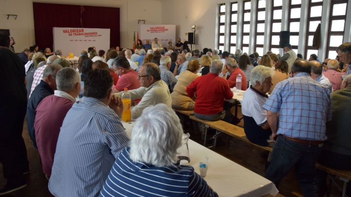 «O PCP reafirma sua intervenção firme, coerente e determinada para a valorização do trabalho e dos trabalhadores»