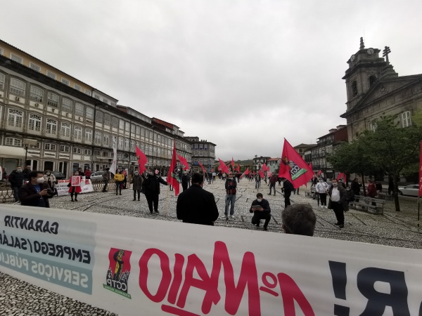 1st May 2020 - CGTP-IN actions on International Workers' Day