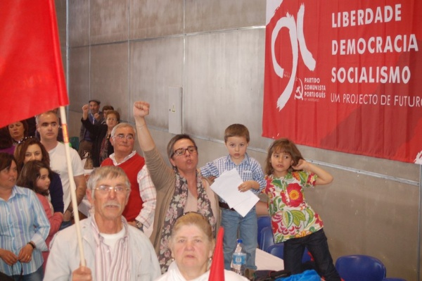 90º Aniversário do PCP, Almoço, Mora