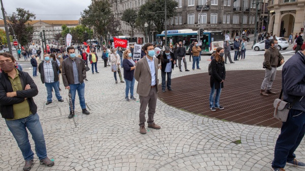 Acção de Luta Nacional da CGTP no Porto