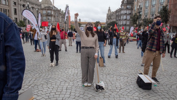 Acção de Luta Nacional da CGTP no Porto