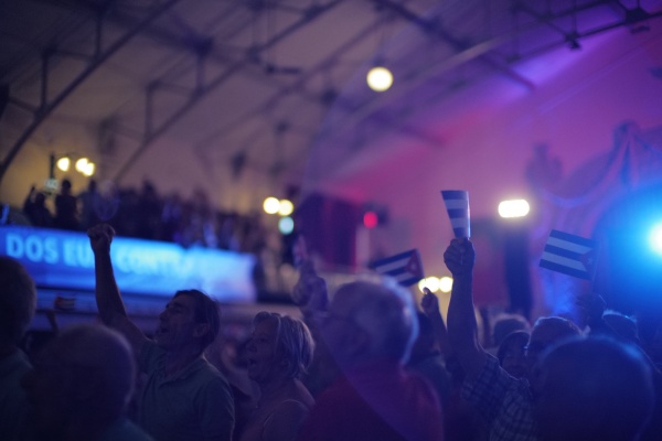 Acto de solidariedade «Juntos por Cuba»