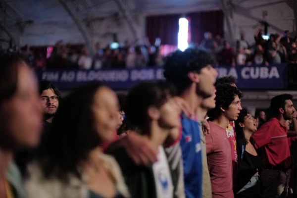 Acto de solidariedade «Juntos por Cuba»