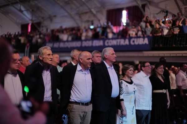 Acto de solidariedade «Juntos por Cuba»