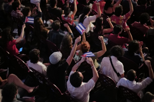 Acto de solidariedade «Juntos por Cuba»