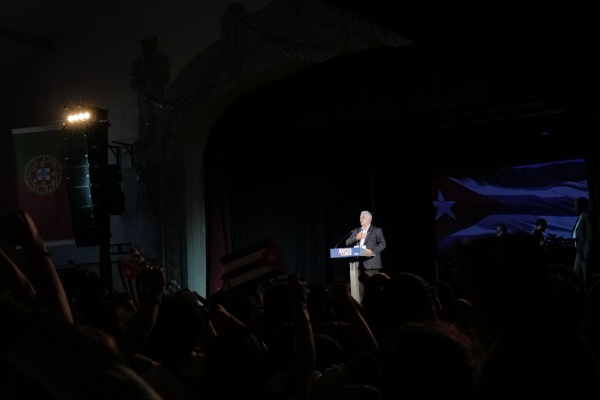 Acto de solidariedade «Juntos por Cuba»