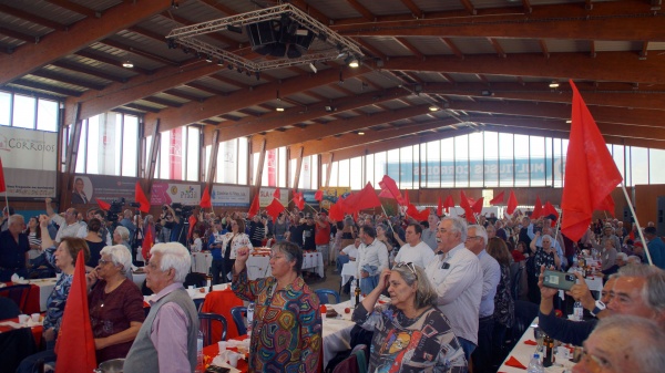 Almoço comemorativo do 102.º aniversário do PCP, Seixal