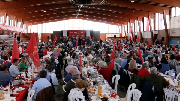 Almoço comemorativo do 102.º aniversário do PCP, Seixal