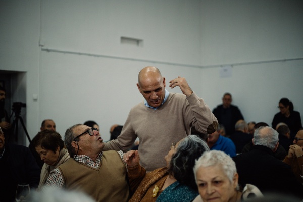 Almoço com reformados no Couço
