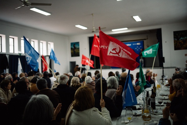 Almoço com reformados no Couço