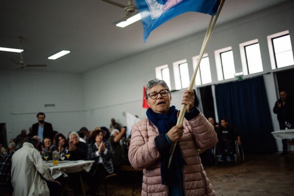 Almoço com reformados no Couço