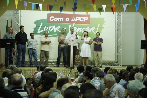 Almoço Comício em Avis