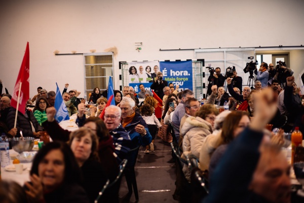 Almoço-Comício em Benavila, Avis