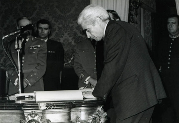 Tomada de posse de Ministro sem Pasta no I Governo Provisório, 16 de Maio de 1974