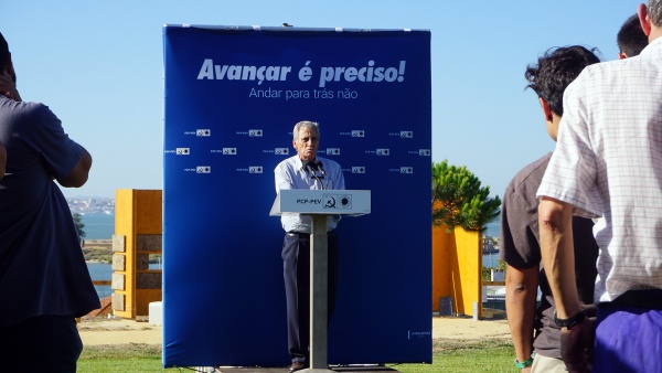 Apresentação das listas de candidatos da CDU às Eleições Legislativas