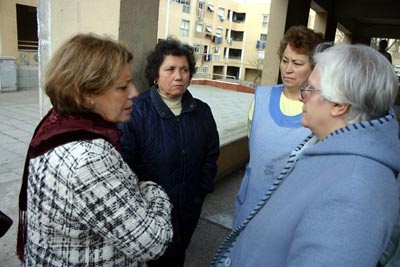 Visita ao Bairro Calçada, com Ilda Figueiredo