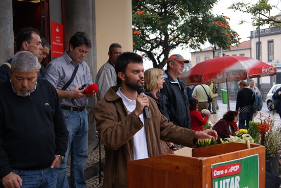 Tribuna Pública, mercado dos lavradores, Funchal, Madeira - 12 de Fevereiro de 2010
