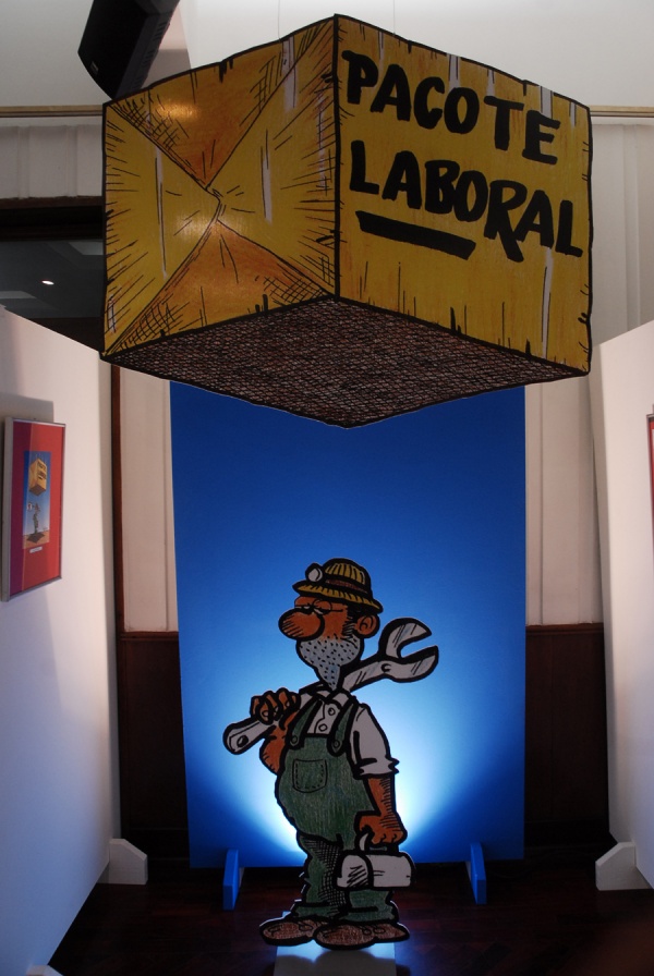 Exposição Internacional de Cartoon - Centro de Trabalho Vitória em Lisboa