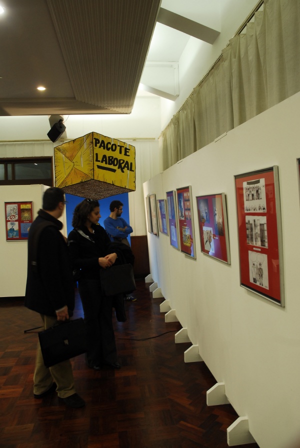 Exposição Internacional de Cartoon - Centro de Trabalho Vitória em Lisboa