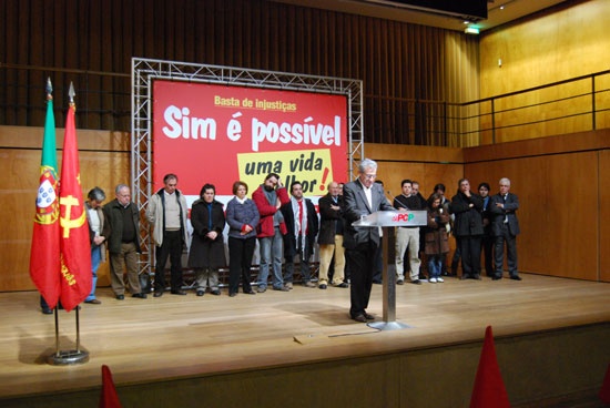 Comício no Porto - 10 de Janeiro de 2009