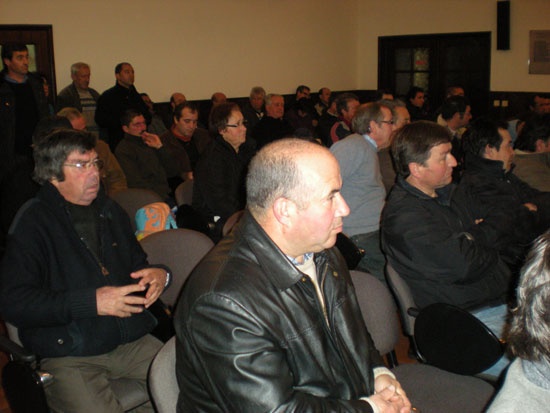 Comício em São Martinho do Campo - 06 de Fevereiro de 2009