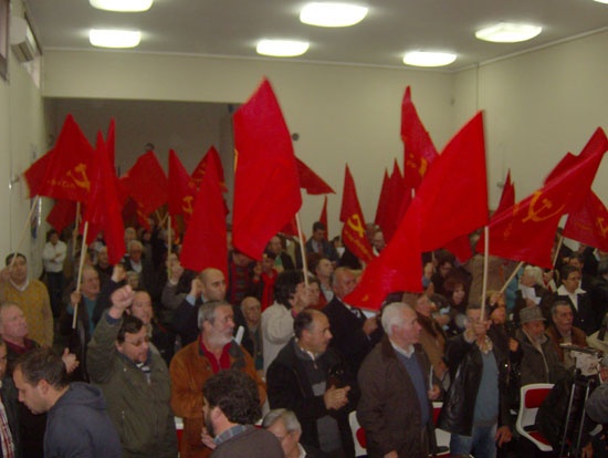 Comício em Pevidém - 08 de Fevereiro de 2009