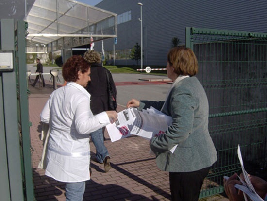 Acção na Grundig, em Braga