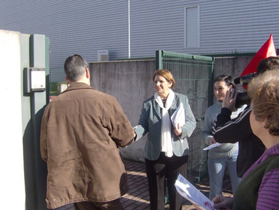 Acção na Grundig, em Braga