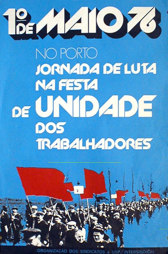 Cartazes 1º Maio - Dia Internacional do Trabalhador