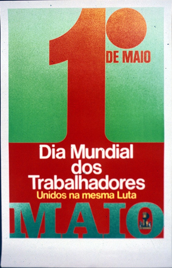 Cartazes 1º Maio - Dia Internacional do Trabalhador