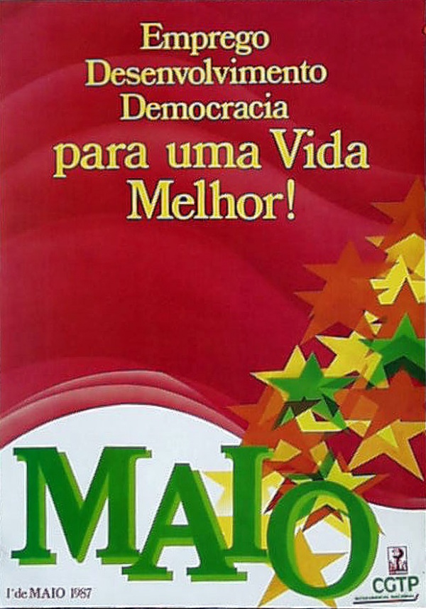 Cartazes 1º Maio - Dia Internacional do Trabalhador
