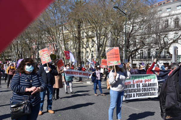 Combative journey of Portuguese women