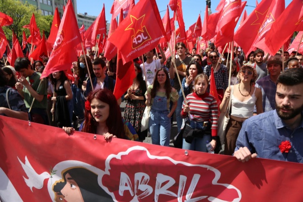 Comemorações populares do 25 de Abril em Lisboa