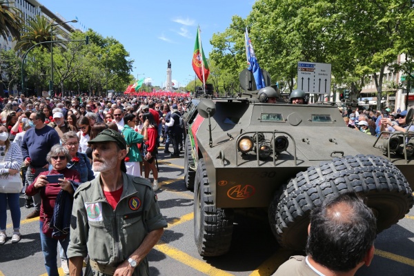 Comemorações populares do 25 de Abril em Lisboa