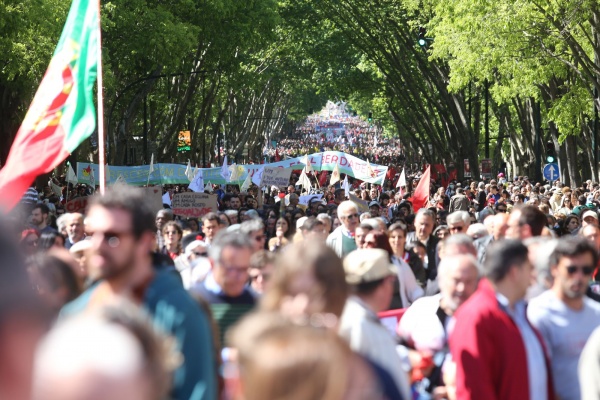 Comemorações populares do 25 de Abril em Lisboa