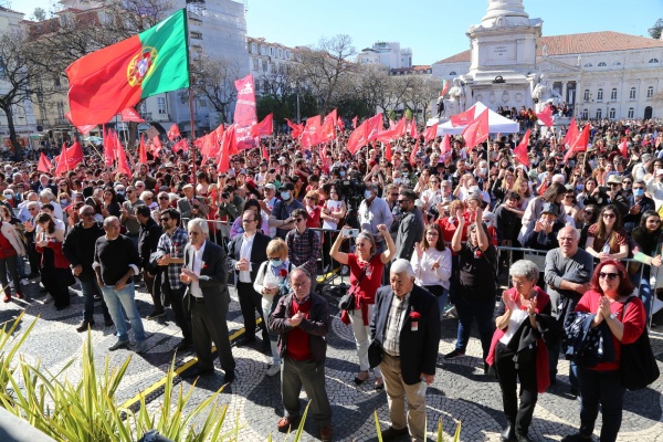 Comemorações populares do 25 de Abril em Lisboa