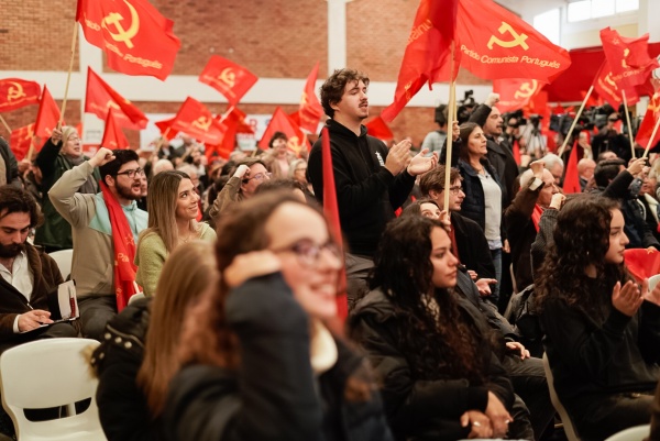Comício em Gondomar - 104.º Aniversário do PCP "Projecto, Luta, Confiança"