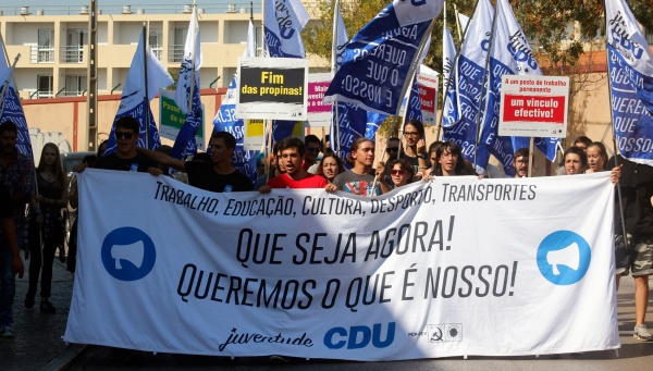 Comício CDU em Almada
