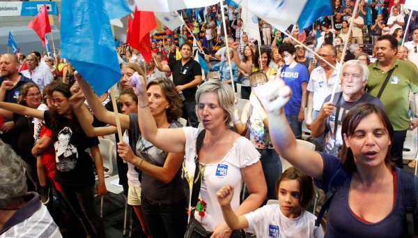 Comício CDU em Almada