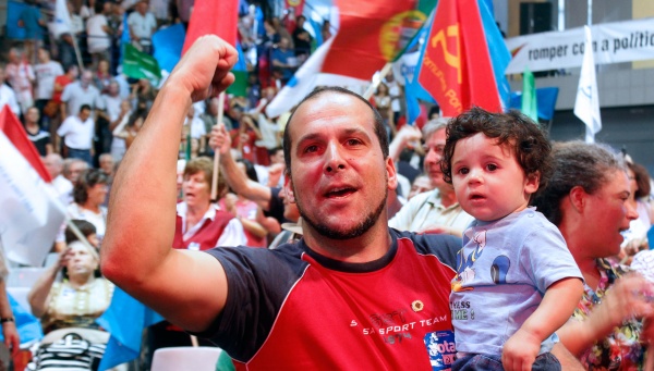 Comício CDU em Almada