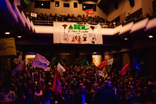 Comício CDU na Marinha Grande