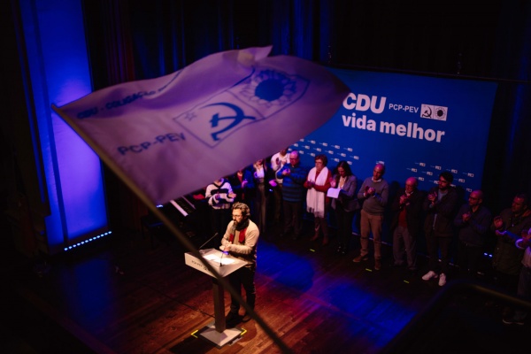 Comício CDU na Marinha Grande