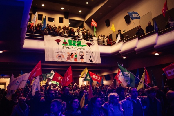 Comício CDU na Marinha Grande