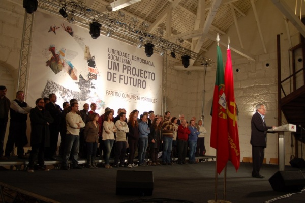 Comício comemorativo do 90º aniversário do PCP - Porto