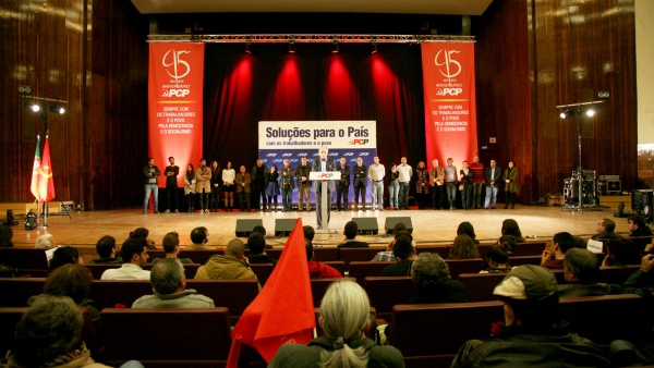 Comício comemorativo do 95º aniversário do PCP em Lisboa