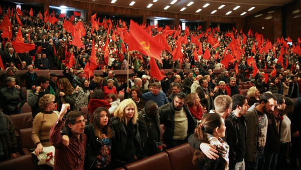 Comício comemorativo do 95º aniversário do PCP em Lisboa